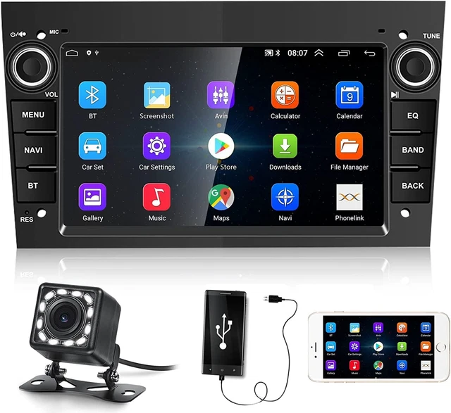 Android 8.1 Autoradio 2 Din Car Navigation Headunit Lettore multimediale stereo