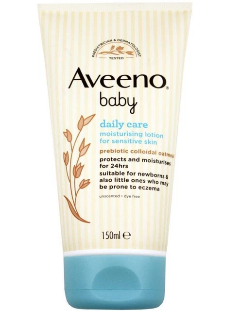 Aveeno Baby Daily Care Moisturising Lotion For Sensitive Skin - 150ml