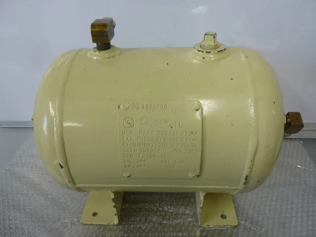 Manchester 304932 Pneumatic Air Receiver Tank 200PSI 4.6 Gallon Mfg 2013(24308)