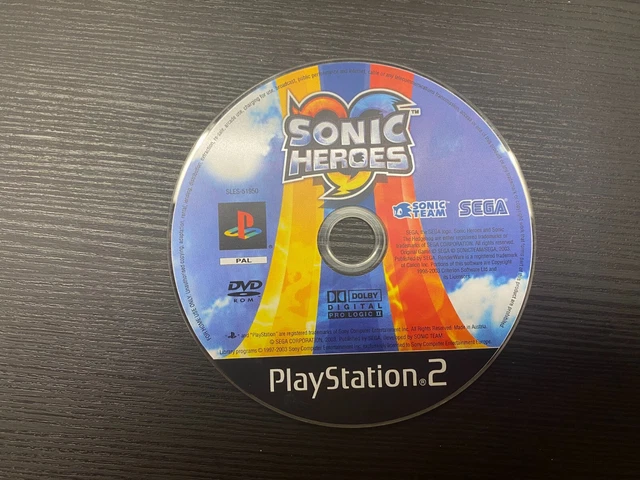 Sony PlayStation 2/PS2 - Sonic Heroes - En Loose - Bon État