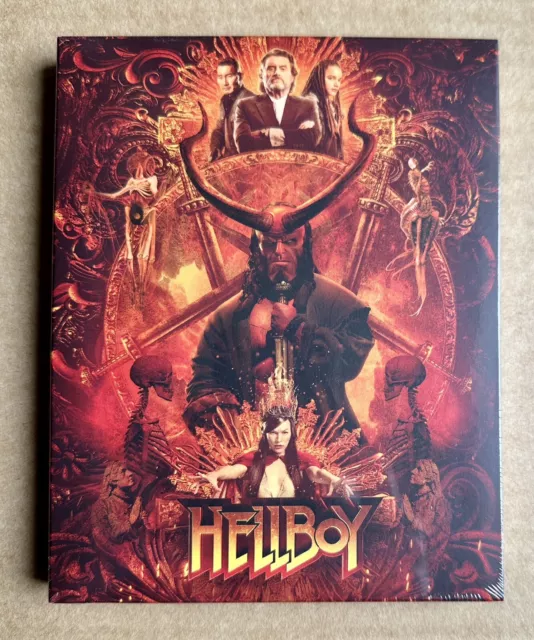 Hellboy (2019) 4K UHD + Blu-ray Limited Slipcase Edition Steelbook NEW & SEALED