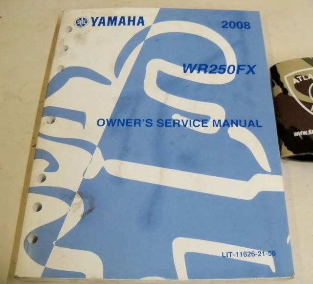 2008 Yamaha Wr250Fx Motorcycle Owner's Service Manual