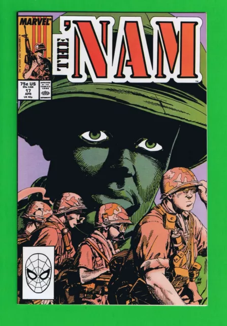 The 'Nam #17 Back To The Boonies (Marvel  Vietnam War 1988) Near Mint / Mint
