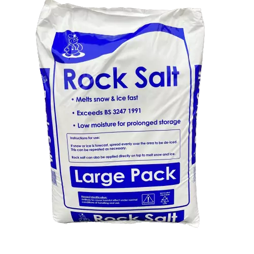 White or Brown Rock Salt De-icing 25KG Melt Winter Snow Ice Gritting 10kg 20kg + 2