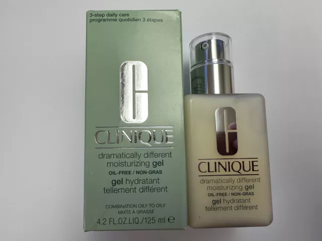 Clinique Dramatically Different Moisturizing Gel with Pump 4.2 oz / 125 ml NEW