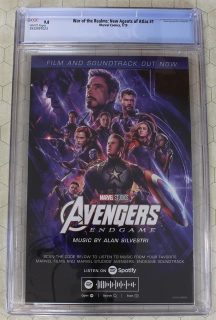 WAR OF THE REALMS NEW AGENTS OF ATLAS #1 CGC 9.8 (2019) (Marvel Comics)!! 2