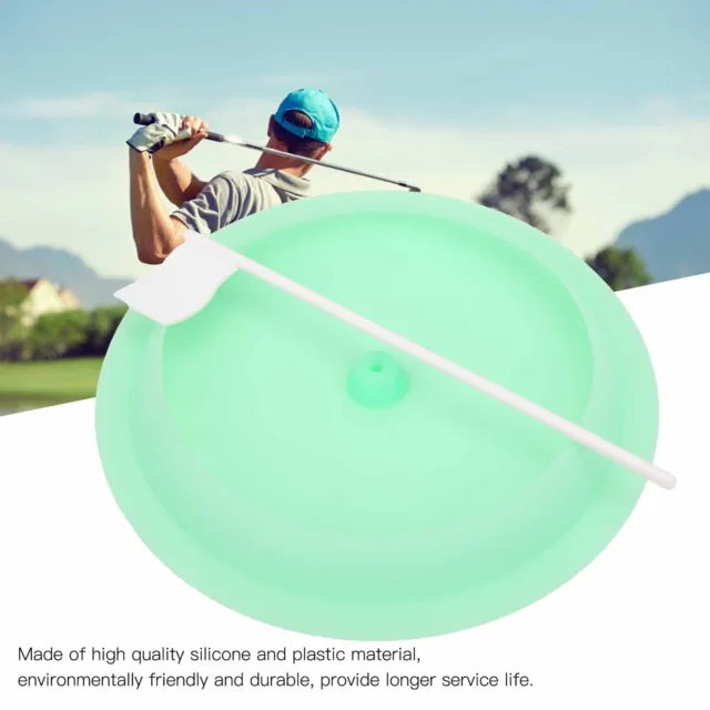 () Putter Practice Silicone Disc Hole Putting Cup Indoor With Plastic Target