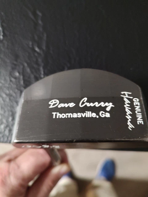 Putter Dave Curry Havana – 33 Pouces – Droitier – Acier – Comme Neuf Avec Housse