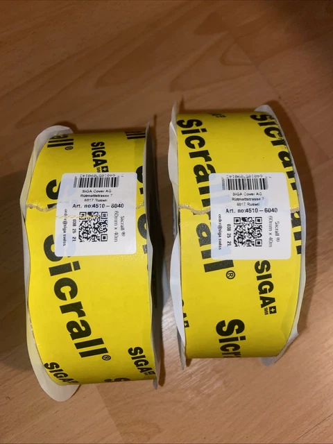 SIGA sicrall 60mm x 40m, neu (Neu und originalverpackt) in Schiers für