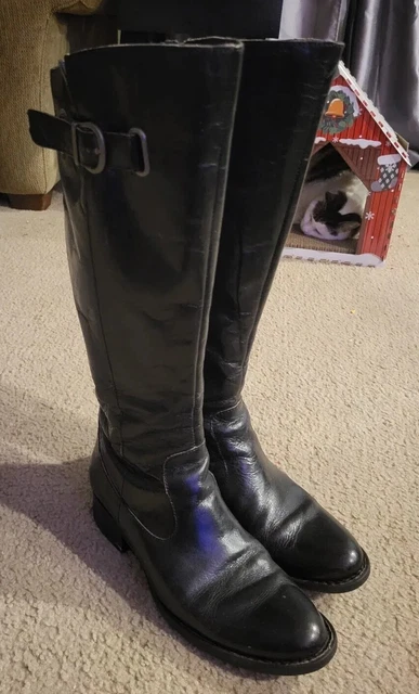 Born cort leather knee high 2025 boot