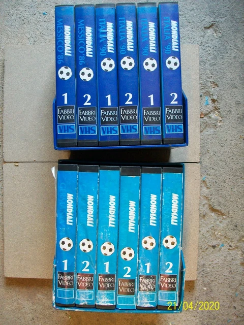 VHS LA LEGGENDA Del Calcio Mondiale Nr.6 Vhs Mondiali Calcio Come Da