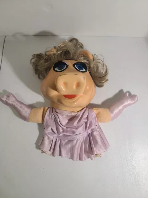 Vintage Miss Piggy Puppet 1976 Fisher Price