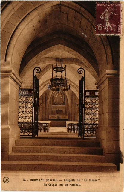 CPA AK DORMANS - Chapel of the Marne (363541)