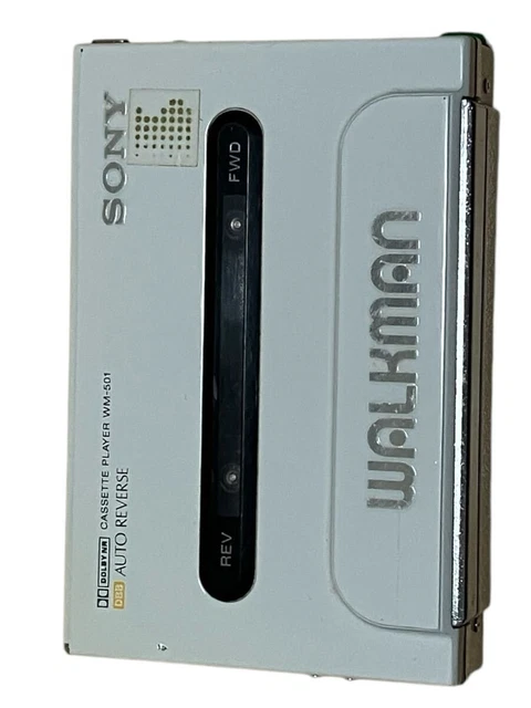JUNK] SONY WM-501 White Cassette Walkman For Parts Not