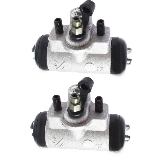 Front and Rear Wheel Brake Cylinders 2 LT & 2 RT 43092-1053 For Kawasaki MULE