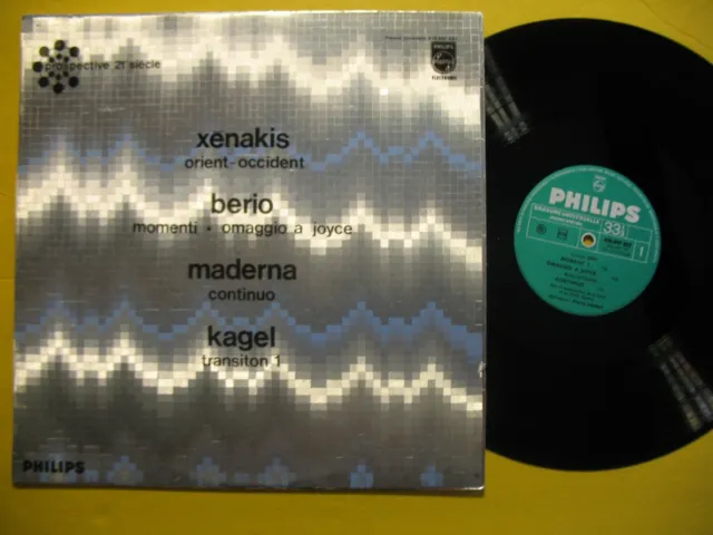 Xenakis,Berio,Maderna,Kagel Library-Electronic Synth-Hand Cleaned+Tested Nm