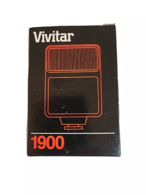 Vivitar 1900 Electronic Flash Adapter BRAND NEW B92