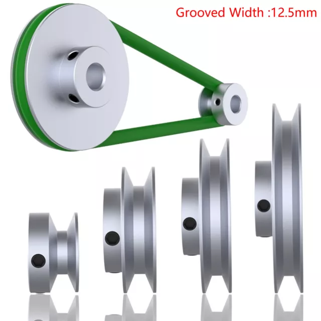 Aluminum pulleys v online belt