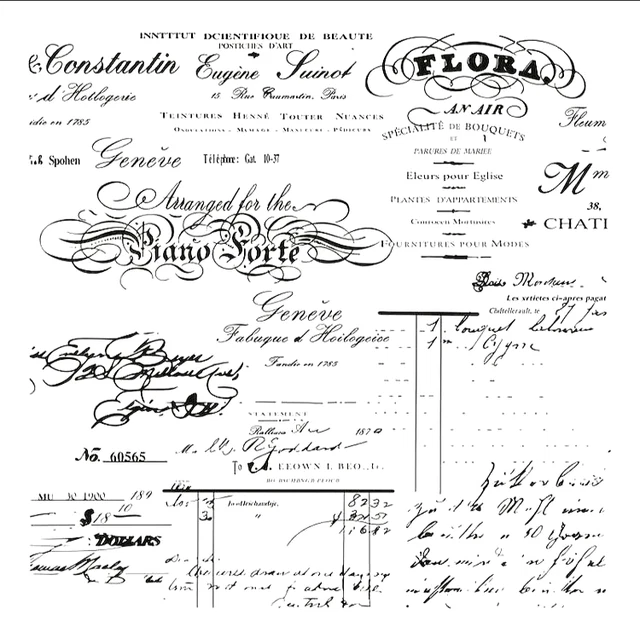 Retro Vintage Writting Letters  New Silicon Transparent Stamp Seal Card Making