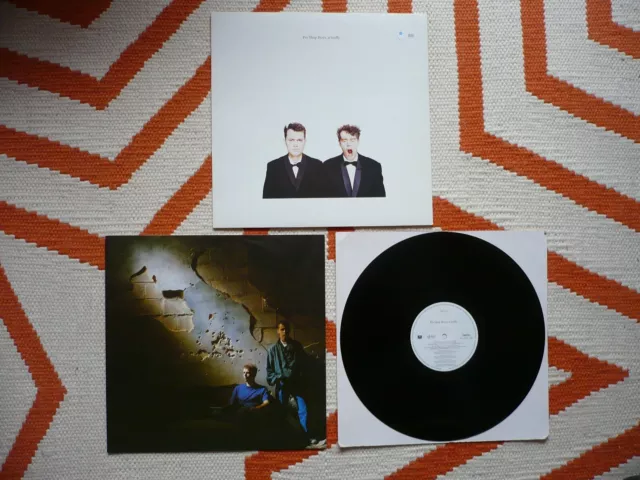 Pet Shop Boys Actually Vinyl  1987 EU Parlophone 1st Press A 21 / B 21 LP EXC