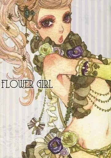 FLOWER GIRL Sakizo Full Color Art Illustration Book Japan Doujinshi