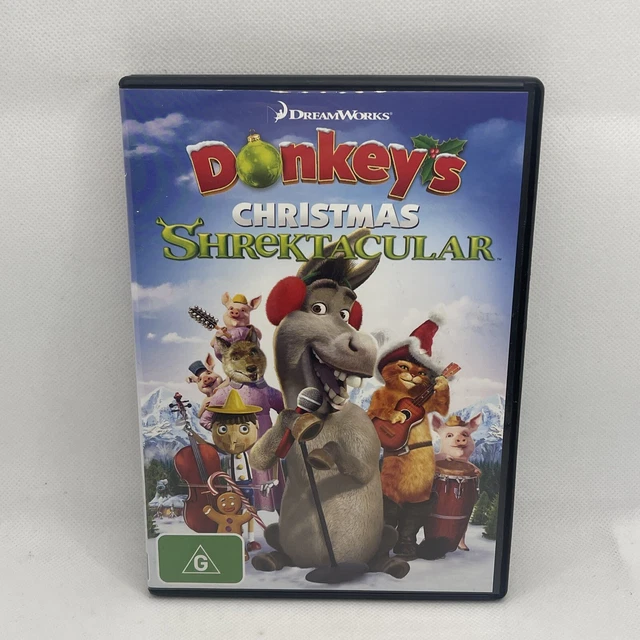 DONKEY’S CHRISTMAS SHREKTACULAR DVD Christmas Animated Shrek
