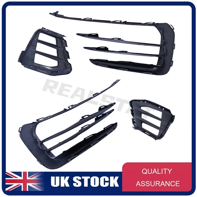 For 17-20 VW GOLF MK7.5 GTD GTI FRONT BUMPER FOG GRILL TRIMS LEFT RIGHT