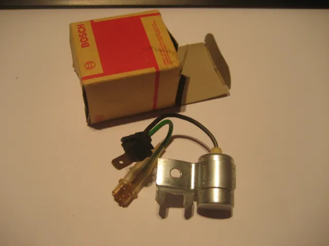 Bosch condensatore di accensione n. 1 237 330 305, parte NOS imballo originale f. Opel Oldtimer