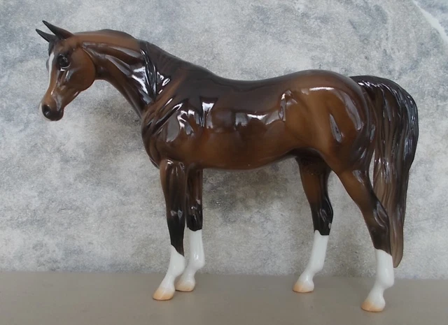2008 Peter Stone Equilocity SR Baraboo Glossy Chestnut Pebbles Arabian LE 150