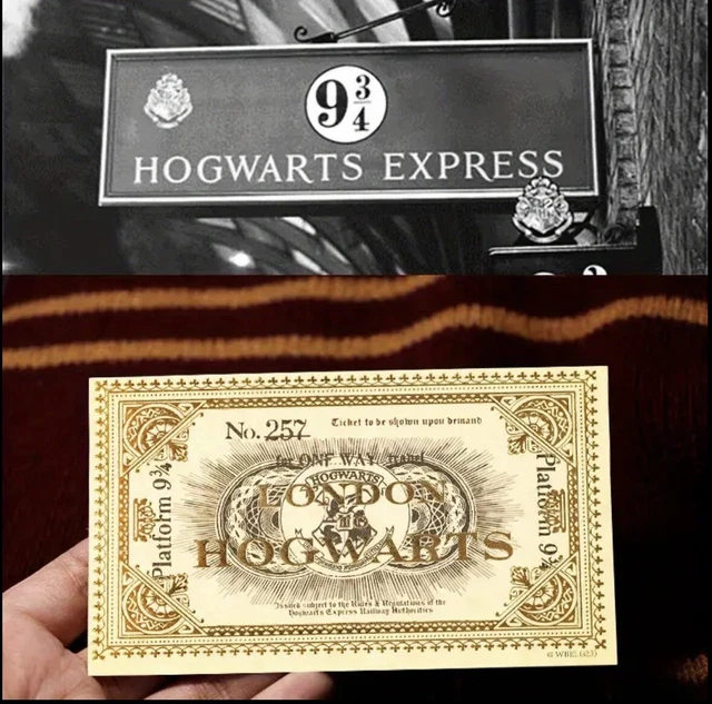 Harry Potter Poster Hogwarts Express, Zug, Bahnhof Plakat | Bild