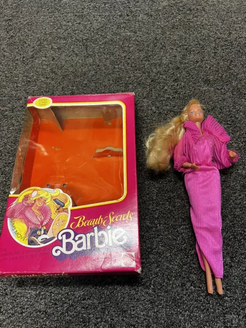 Vintage Beauty Secrets Barbie Doll #1290 1979 Mattel In Original Box