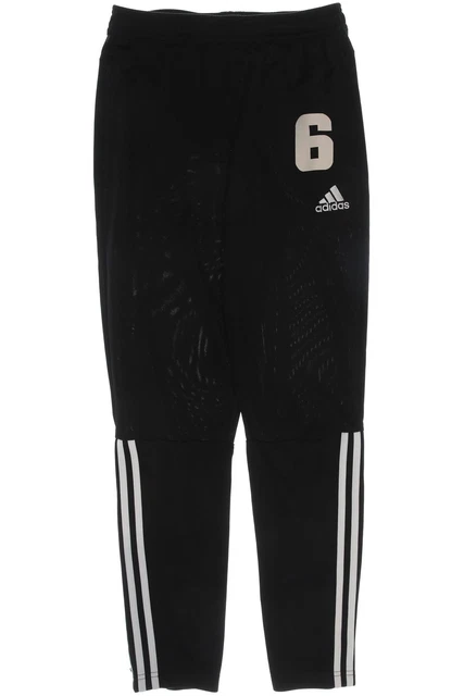 Pantaloni in tessuto Adidas ragazzi pantaloni pantaloni taglia EU 164 neri #eqb61fd