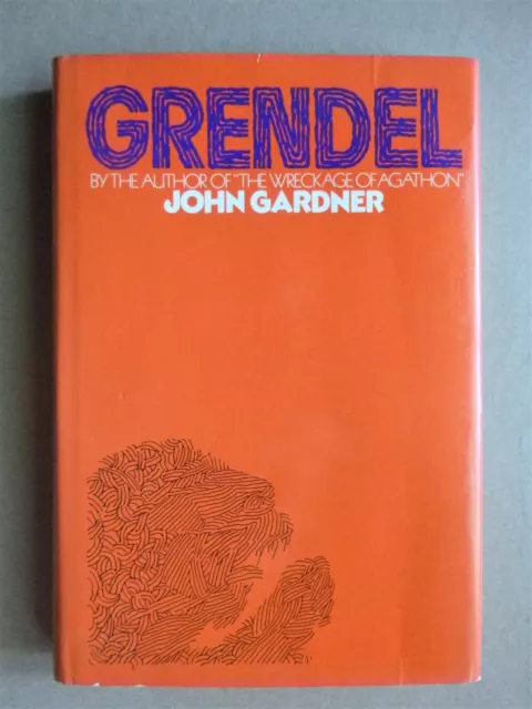 GRENDEL John Gardner 1st edition hardcover *Beautiful condition*