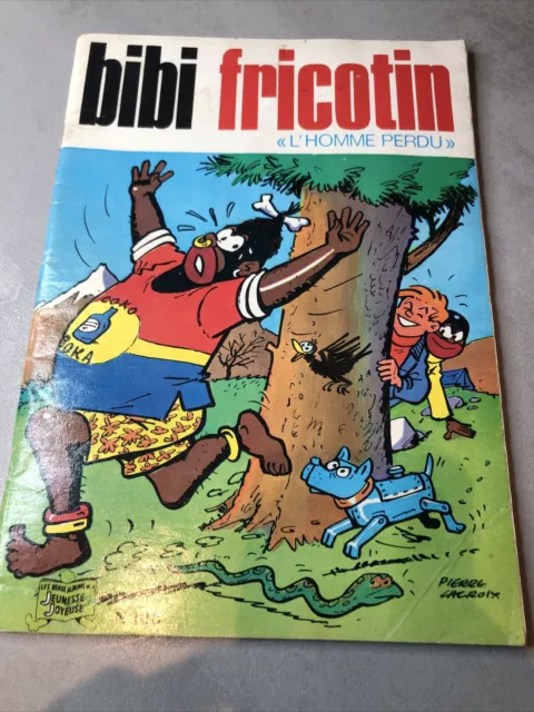 Bande Dessinee Livre Comics BD Bibi Fricotin L’homme Perdu N106 Broché 1978