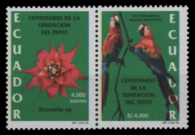 Ecuador 1999 - Mi-Nr. 2416-2417 ** - MNH - Fauna & Flora