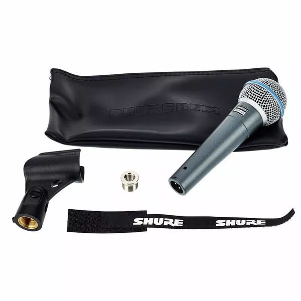 Shure Beta 58A dynamisches Gesangsmikrofon NEU OVP