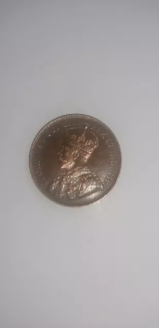 Monnaie Canada One Cent 1917