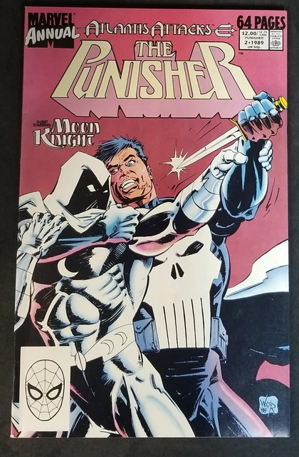 Punisher, The (2nd Series) Annual #2 VF; Marvel | Atlantis Attacks 5 Moon Knight