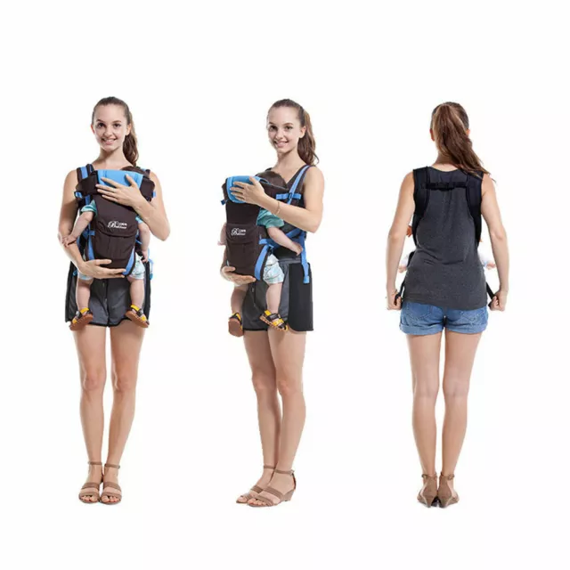 Baby Carrier Wrap Sling New Born Backpack Breathable Ergonomic For Infants 2