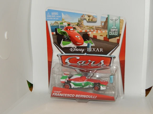 Mattel Disney Pixar Cars super chase "ciao" francesco bernoulli  1 of 4000 made