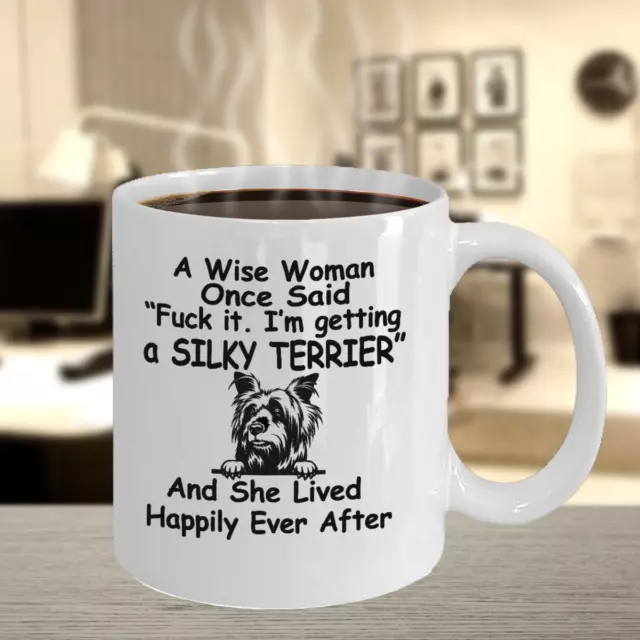 Silky Terrier dog,Silky,Australian SilkyTerrier,SilkyTerriers Dog,Cup,Mugs