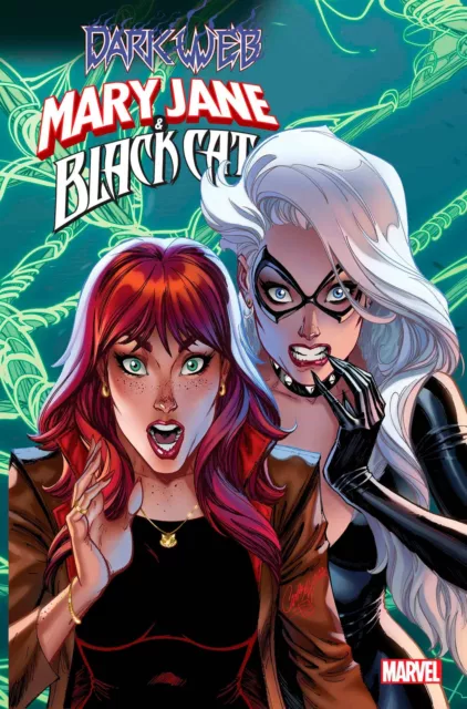 Mary Jane Black Cat #2 Nm J Scott Campbell Spider-Man Venom Gwen Dark Web Chasm
