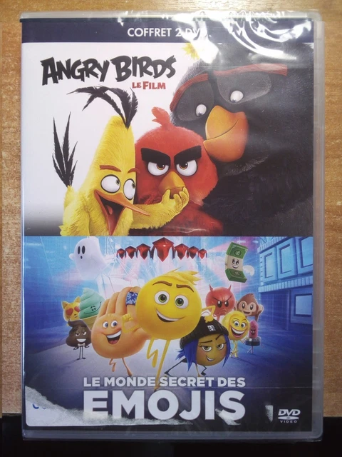 COFFRET 2 DVD *** Angry Birds Le Film + Le Monde Secret Des Emojis ...