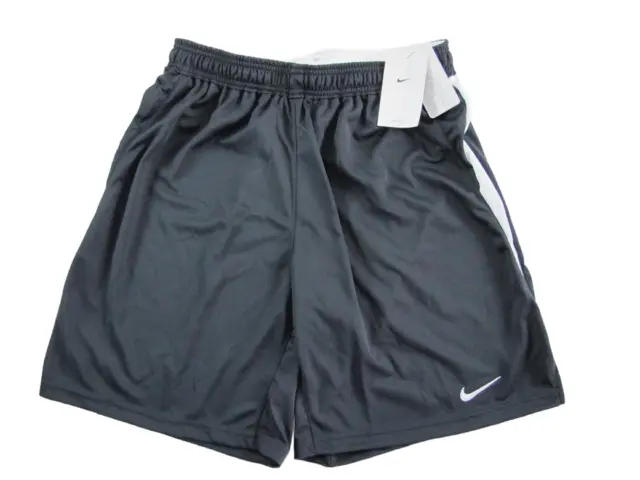 Nike NEW Dri-Fit Black White Mens Size Large Training Athletic Gym Shorts DO8822