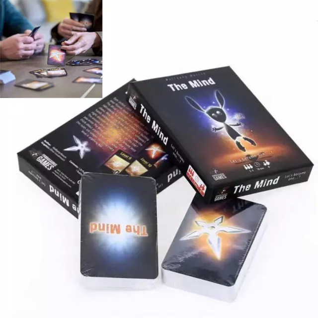 The Mind Card Game Party Puzzle Board Game Team Experience Interactive Game Card 3