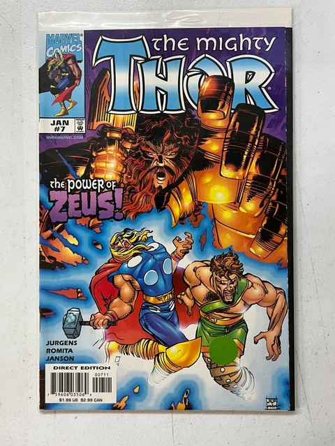 The Mighty Thor #7 2nd Series 1999 Marvel COMICS John Romita Jr ART | Combined S
