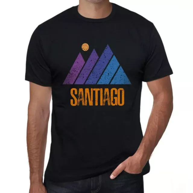 Camiseta Estampada para Hombre Montaña Santiago – Mountain Santiago – T-shirt