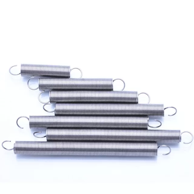 0.7mm Wire Dia Expansion Tension Extension Spring 7/8mm OD 304 Stainless Steel