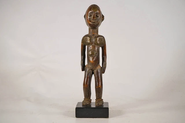 Standing Fang Style Statue 16.5" - Gabon - African Art
