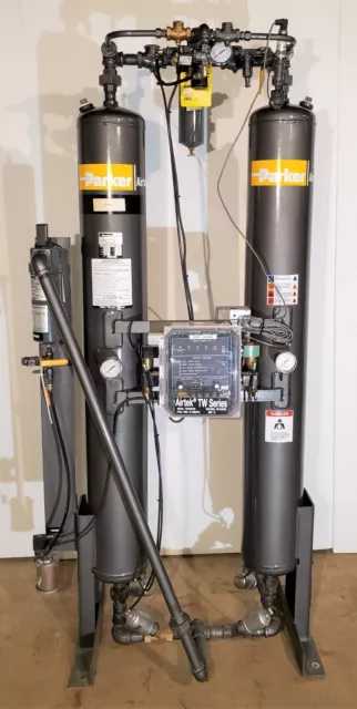 Parker Airtek TW100P11E Heatless Desiccant Dryer for Compressed Air